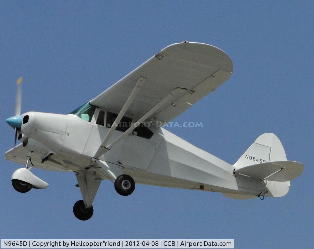 N9645D, 1959 Piper PA-22-150 C/N 22-6559, Airbourne and westbound