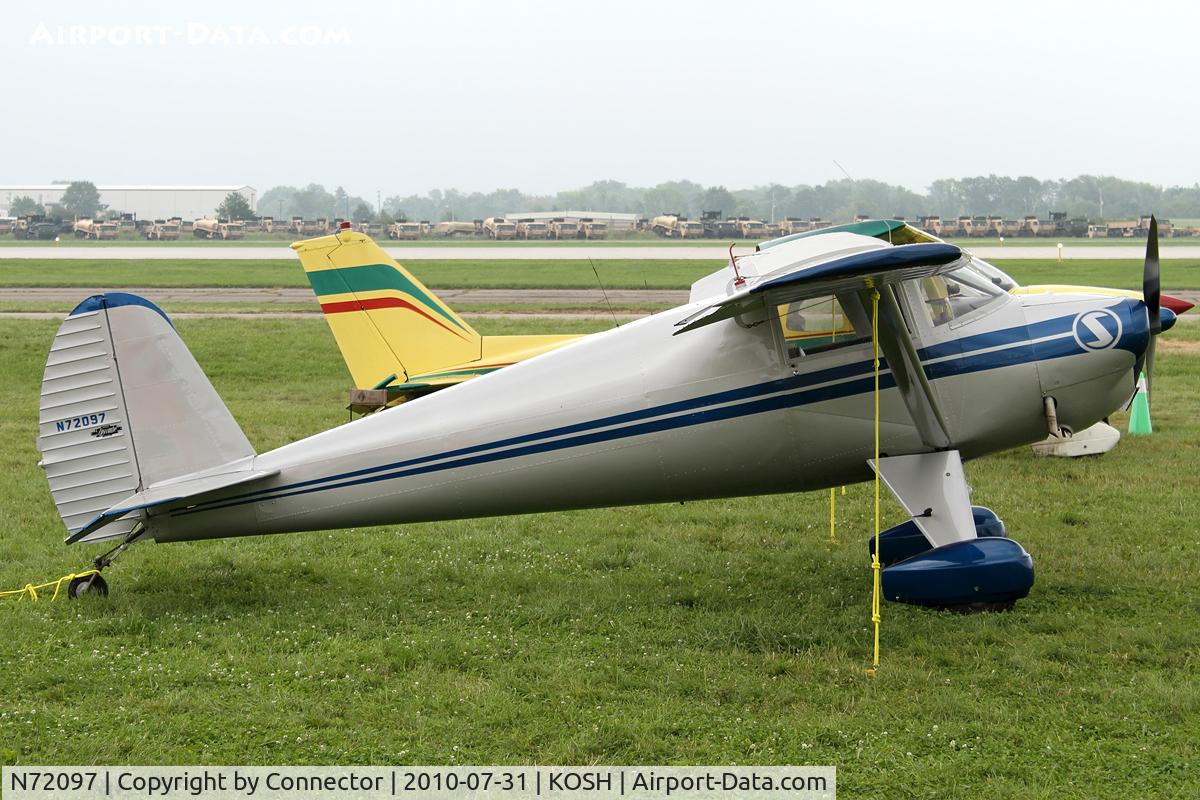 N72097, 1946 Luscombe 8A C/N 3524, EAA Airventure 2010.