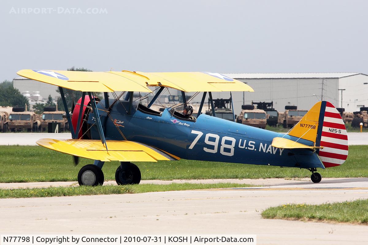 N77798, 1943 Boeing E75 C/N 75-8333, EAA Airventure 2010.