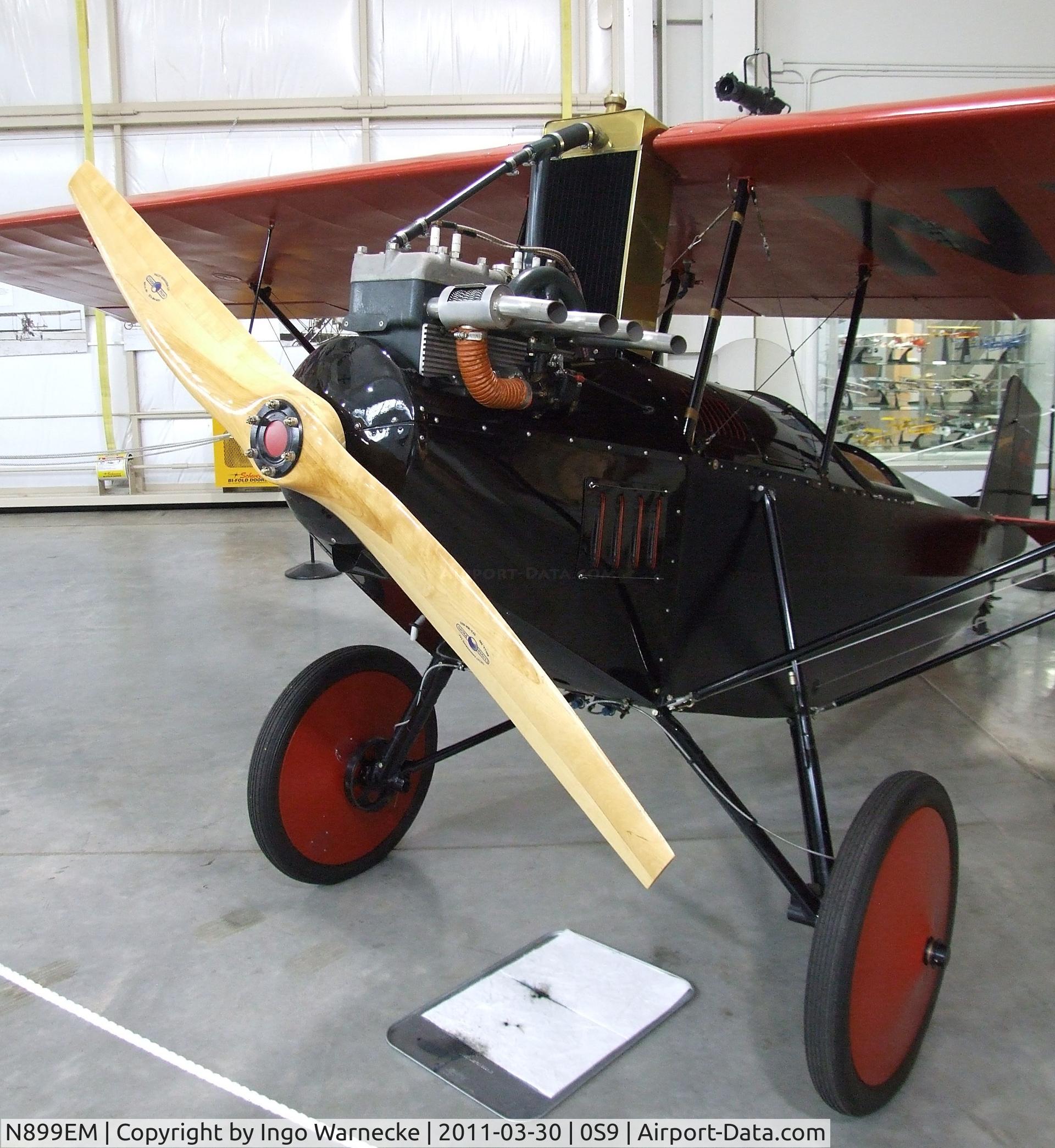 N899EM, Pietenpol Scout C/N 961, Pietenpol (E. Myers) Scout at the Port Townsend Aero Museum, Port Townsend WA