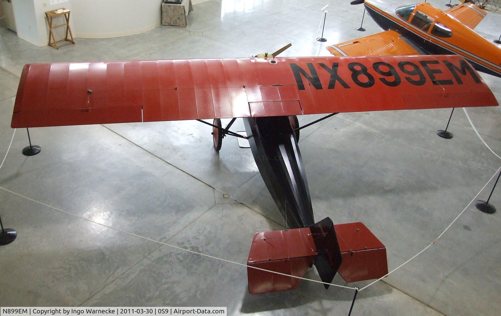 N899EM, Pietenpol Scout C/N 961, Pietenpol (E. Myers) Scout at the Port Townsend Aero Museum, Port Townsend WA