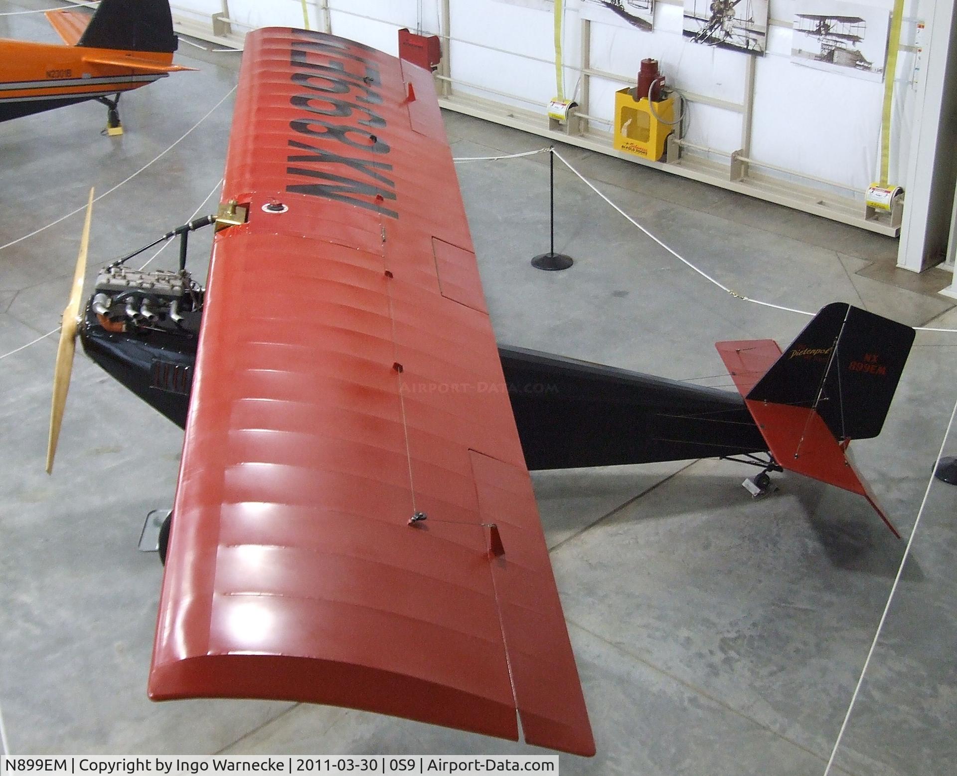 N899EM, Pietenpol Scout C/N 961, Pietenpol (E. Myers) Scout at the Port Townsend Aero Museum, Port Townsend WA