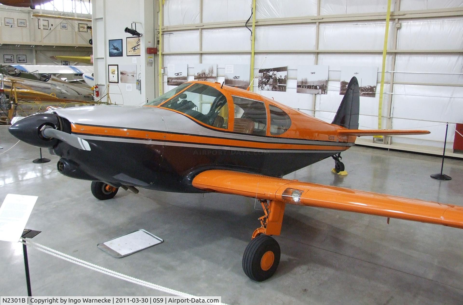N2301B, 1948 Temco GC-1B Swift C/N 3601, Temco GC-1B Swift at the Port Townsend Aero Museum, Port Townsend WA