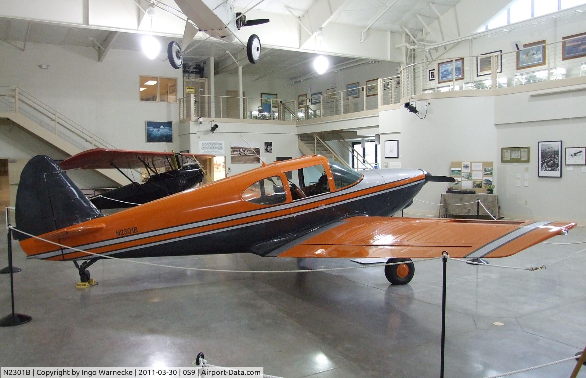 N2301B, 1948 Temco GC-1B Swift C/N 3601, Temco GC-1B Swift at the Port Townsend Aero Museum, Port Townsend WA