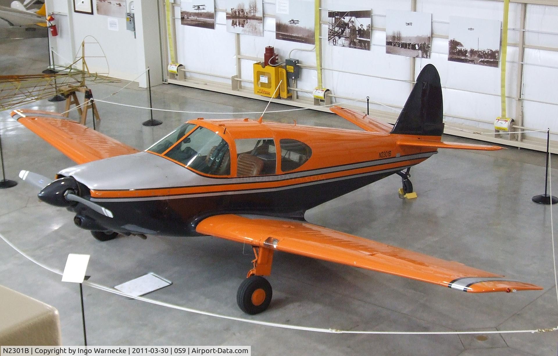 N2301B, 1948 Temco GC-1B Swift C/N 3601, Temco GC-1B Swift at the Port Townsend Aero Museum, Port Townsend WA