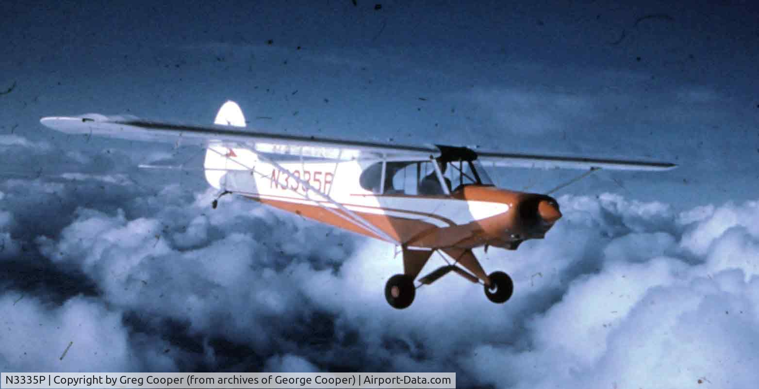 N3335P, 1958 Piper PA-18-150 Super Cub C/N 18-6770, N3335P when new ~ circa 1958 -59. the current owner George Cooper of Fairbanks, AK