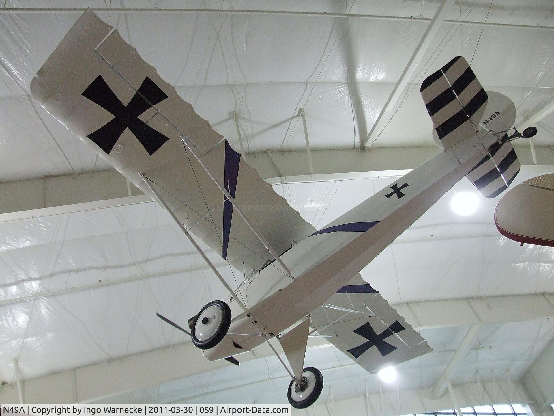 N49A, 1975 Corben Baby Ace Model D C/N 1 (N49A), Corben (Hansen - Hershberger) Baby Ace D at the Port Townsend Aero Museum, Port Townsend WA