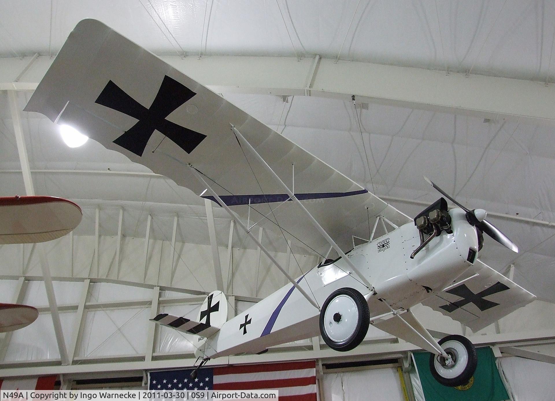 N49A, 1975 Corben Baby Ace Model D C/N 1 (N49A), Corben (Hansen - Hershberger) Baby Ace D at the Port Townsend Aero Museum, Port Townsend WA