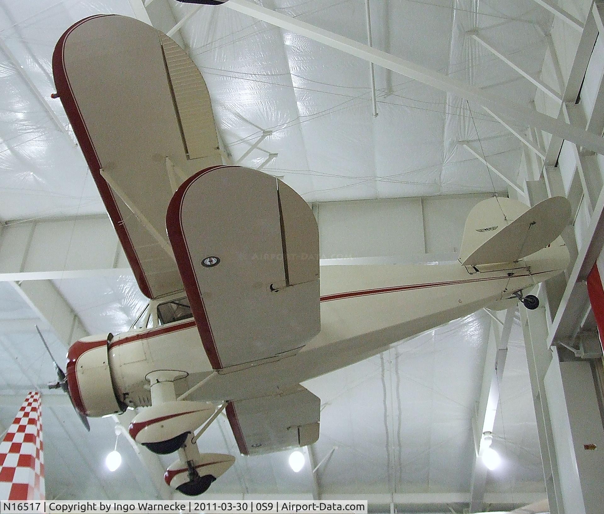 N16517, 1936 Waco YKS-6 C/N 4508, Waco YKS-6 at the Port Townsend Aero Museum, Port Townsend WA