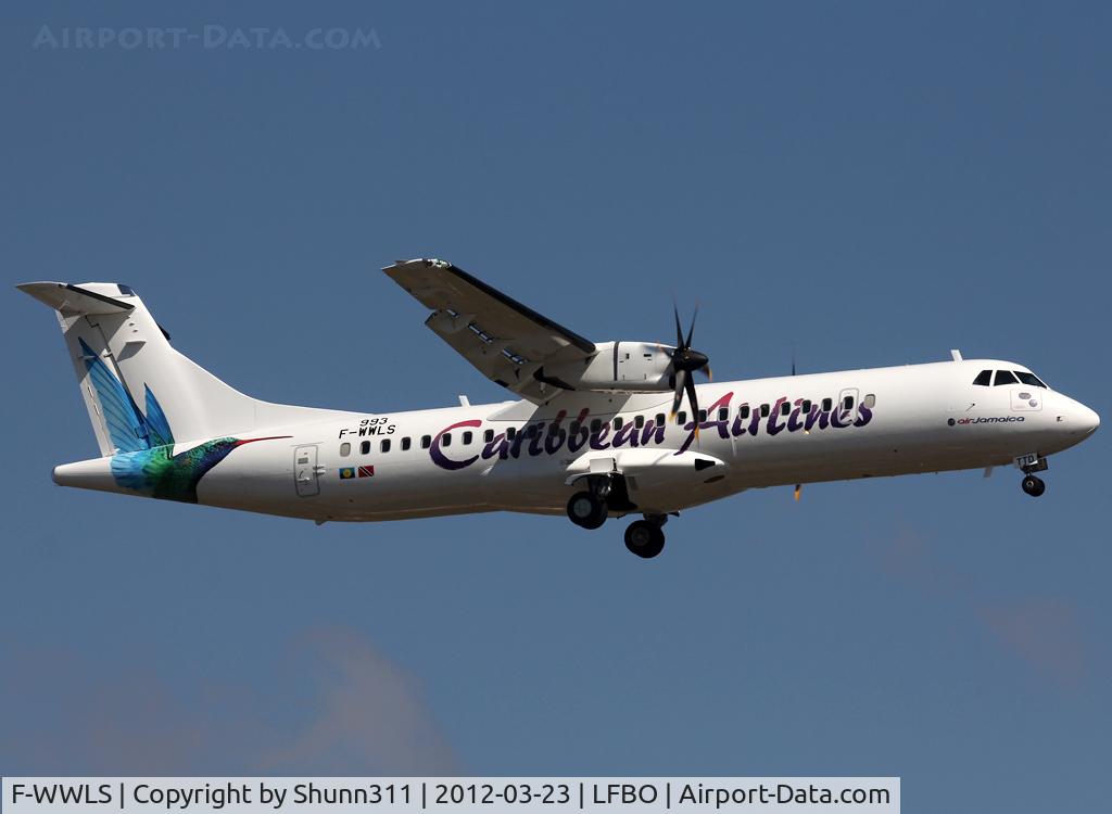F-WWLS, 2012 ATR 72-600 C/N 993, C/n 993 - To be 9Y-TTD