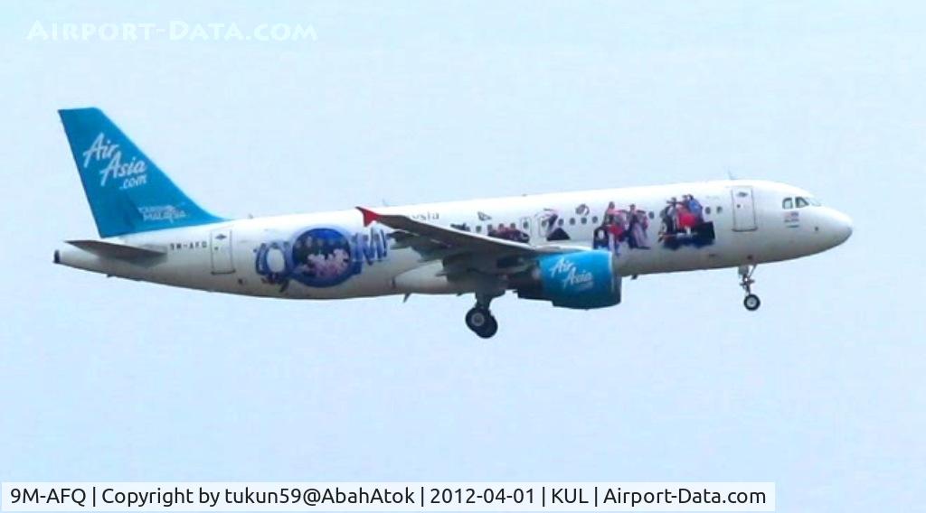 9M-AFQ, 2007 Airbus A320-216 C/N 3018, AirAsia