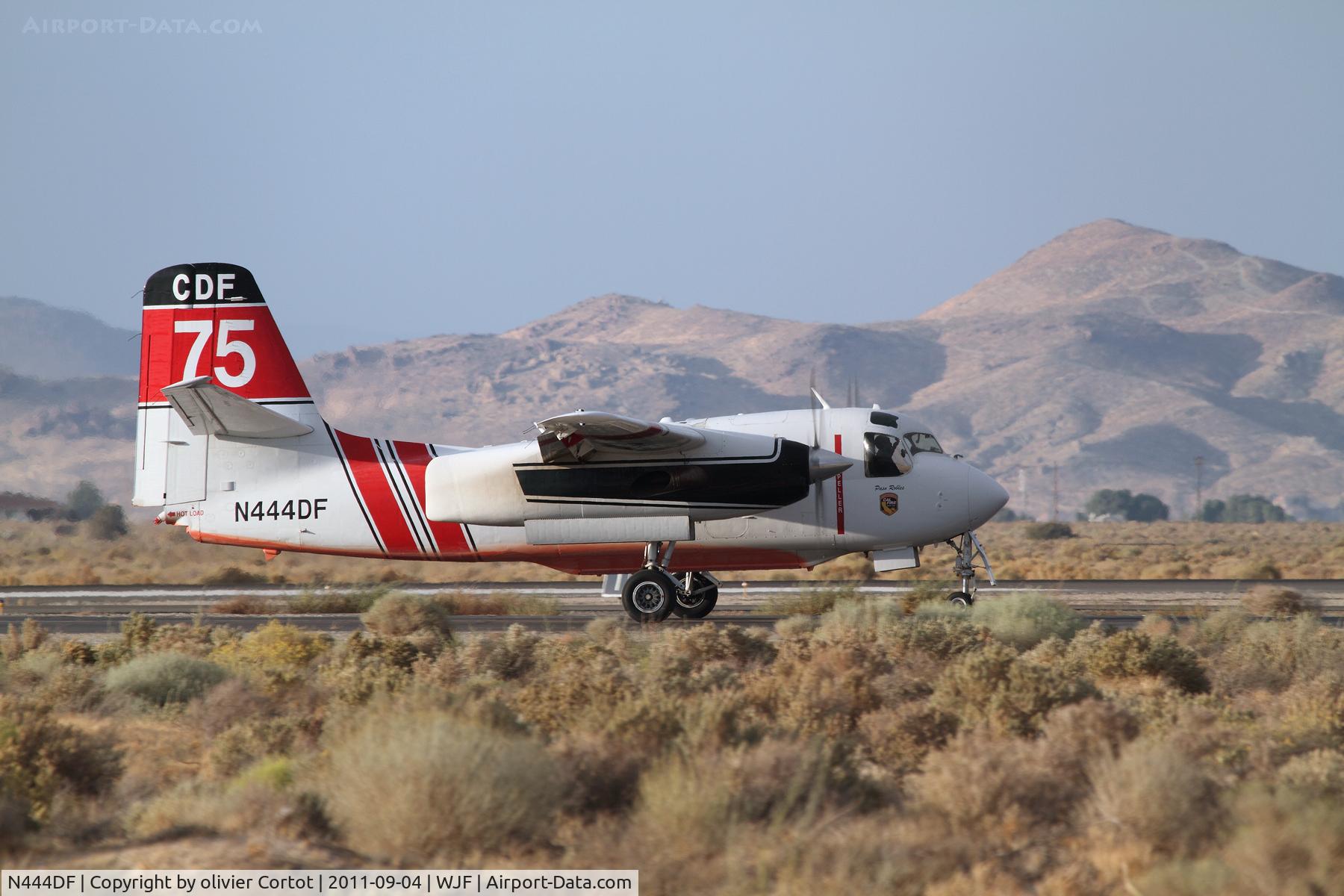 N444DF, Marsh Aviation S-2F3AT C/N 151654, Fighting a fire just a few miles away from the airport