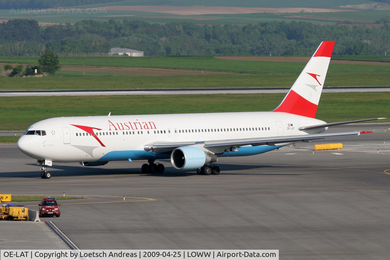 OE-LAT, 1991 Boeing 767-31A C/N 25273, named 