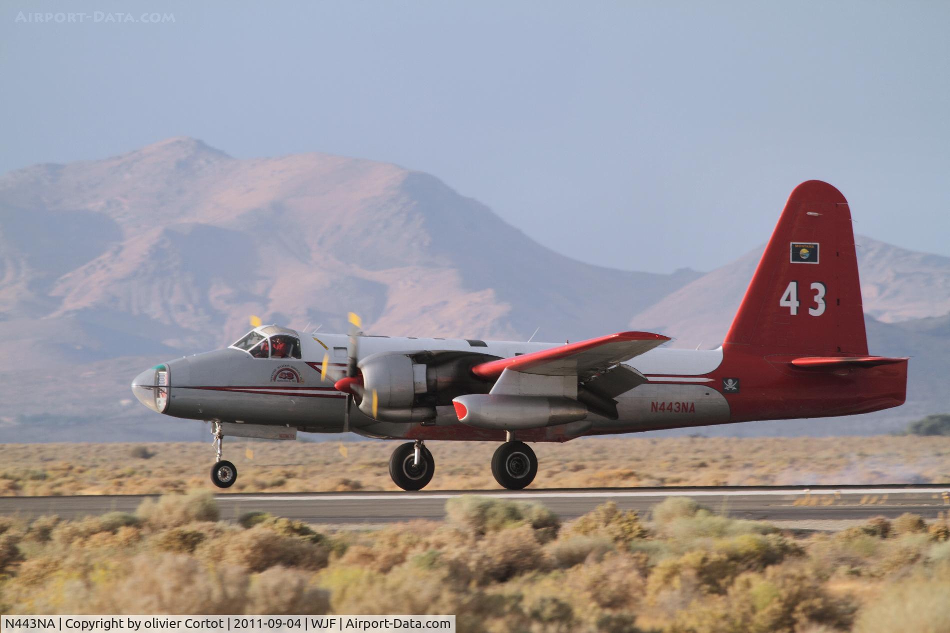 N443NA, 1958 Lockheed P2V-7 Neptune C/N 726-7168 (145906), Landing...