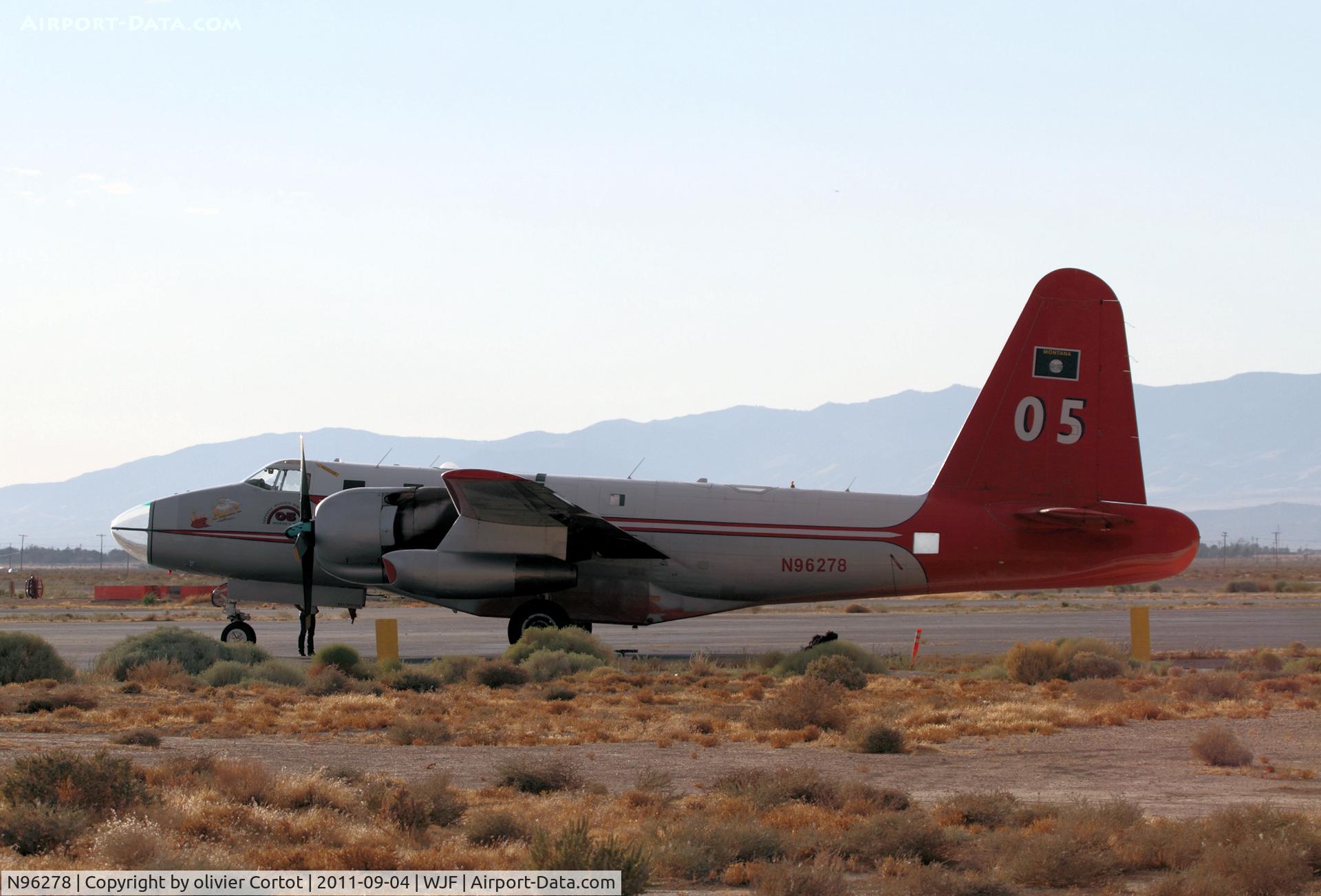 N96278, Lockheed P2V-5F Neptune C/N 426-5340, Lancaster airport ;