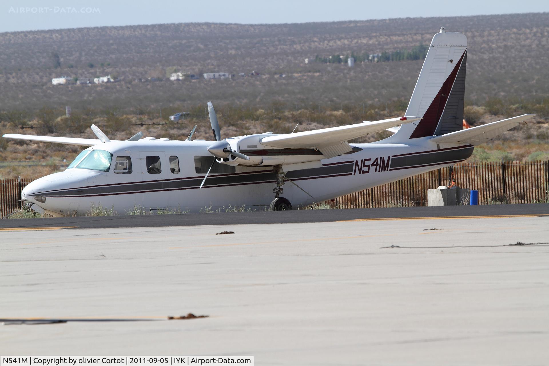 N541M, 1965 Aero Commander 680FL Commander C/N 1512-96, Inyokern airport