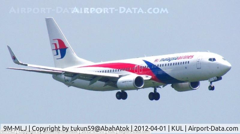 9M-MLJ, 2011 Boeing 737-8 C/N 39319, Malaysia Airlines
