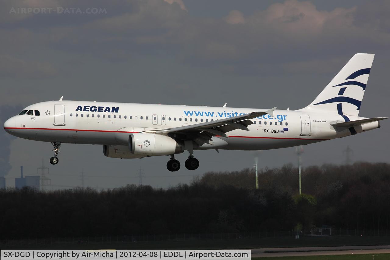SX-DGD, 2009 Airbus A320-232 C/N 4065, Aegean Airlines, Airbus A320-232, CN: 4094
