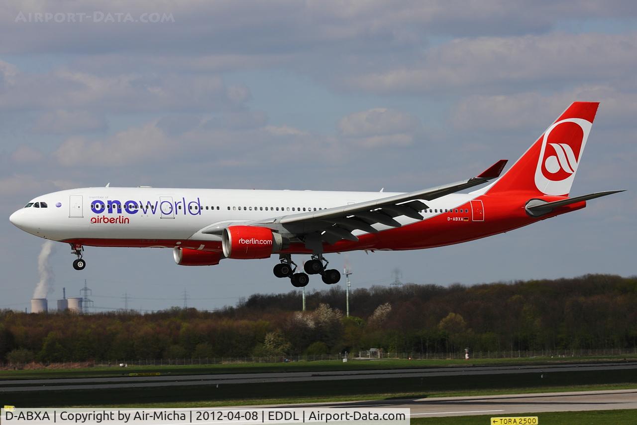 D-ABXA, 1999 Airbus A330-223 C/N 288, Air Berlin, Airbus A330-223, CN: 0288