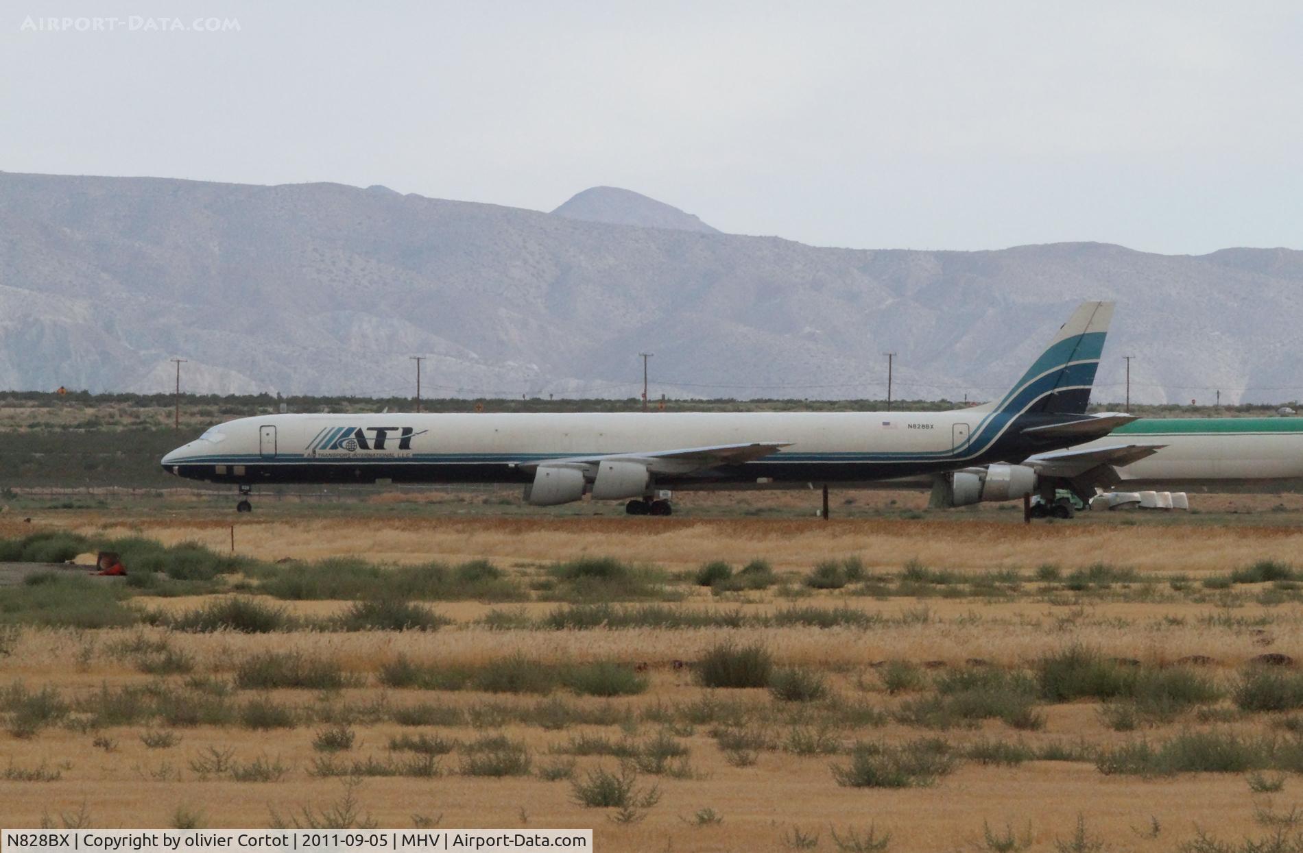 N828BX, 1968 Douglas DC-8-71F C/N 45993, Now in Mojave...