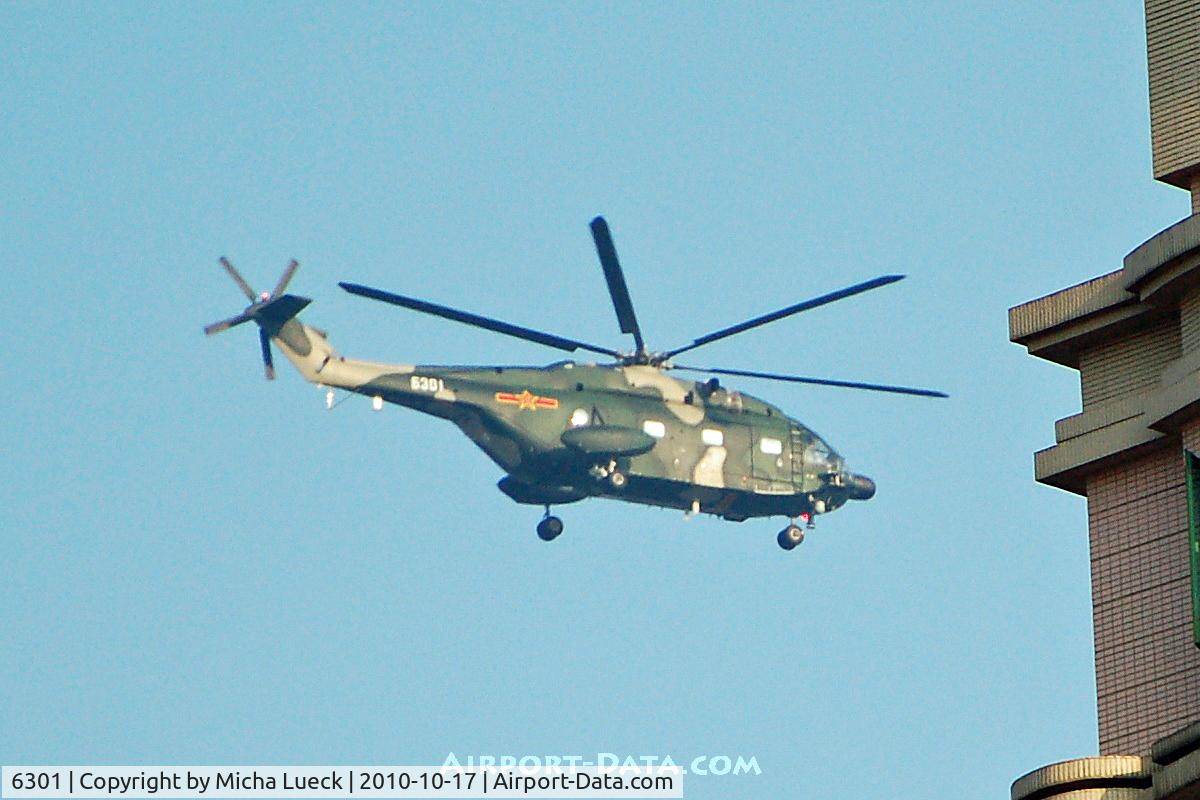 6301, Changhe Z-8K C/N 0000, At Guangzhou