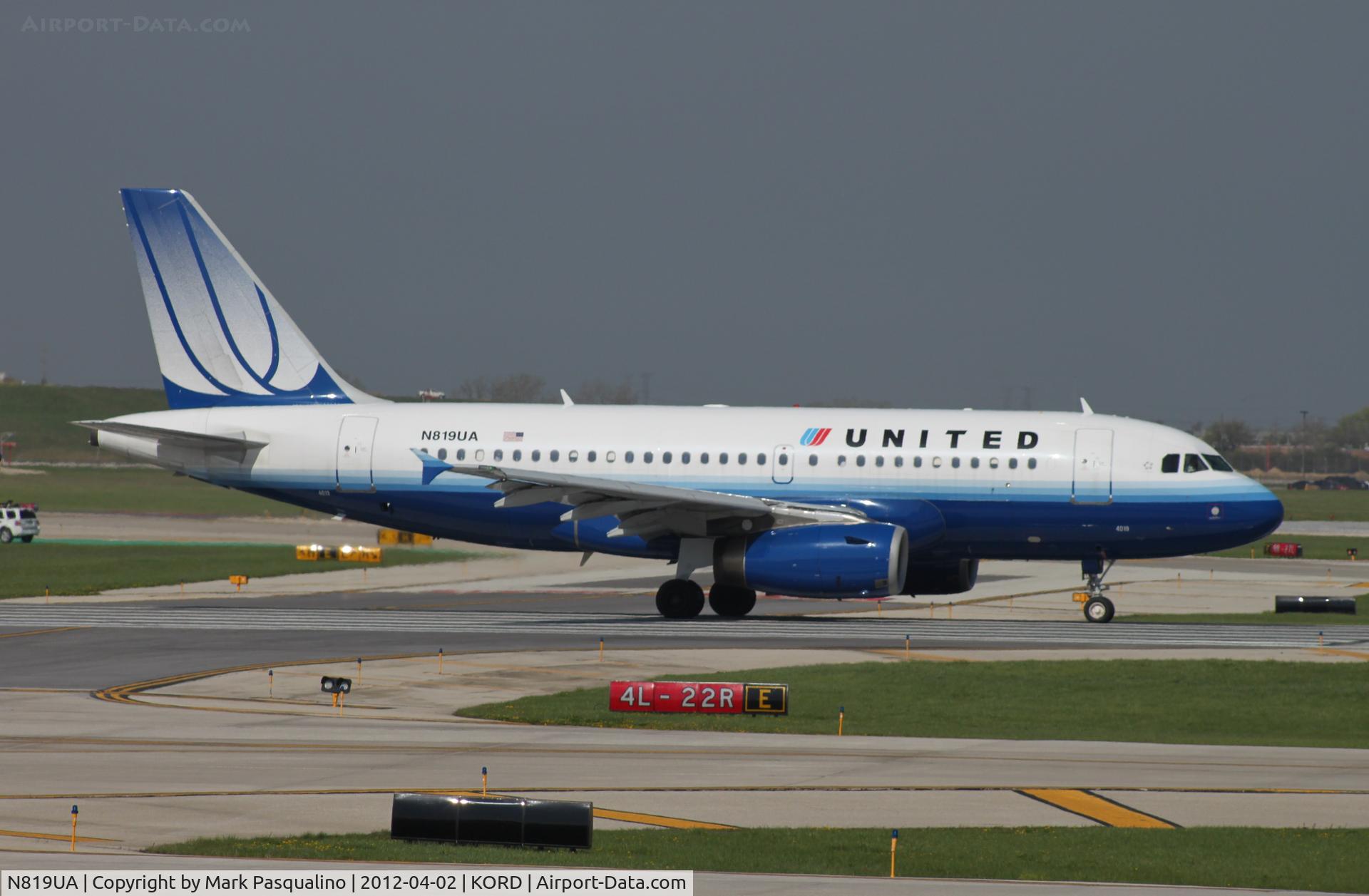 N819UA, 1998 Airbus A319-131 C/N 893, Airbus A319