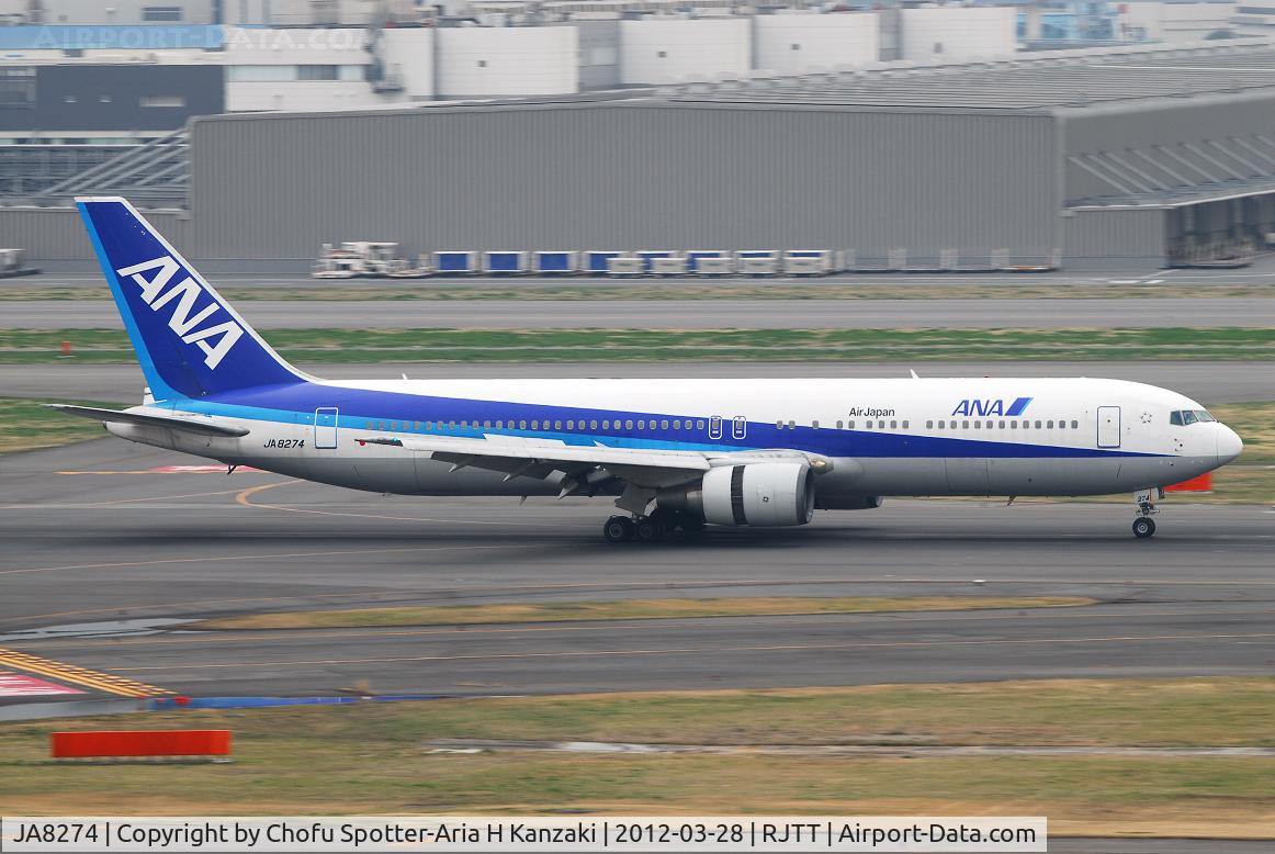 JA8274, 1988 Boeing 767-381 C/N 24005, NikonD200+TAMRON AF 200-500mm F/5-6.3 LD IF