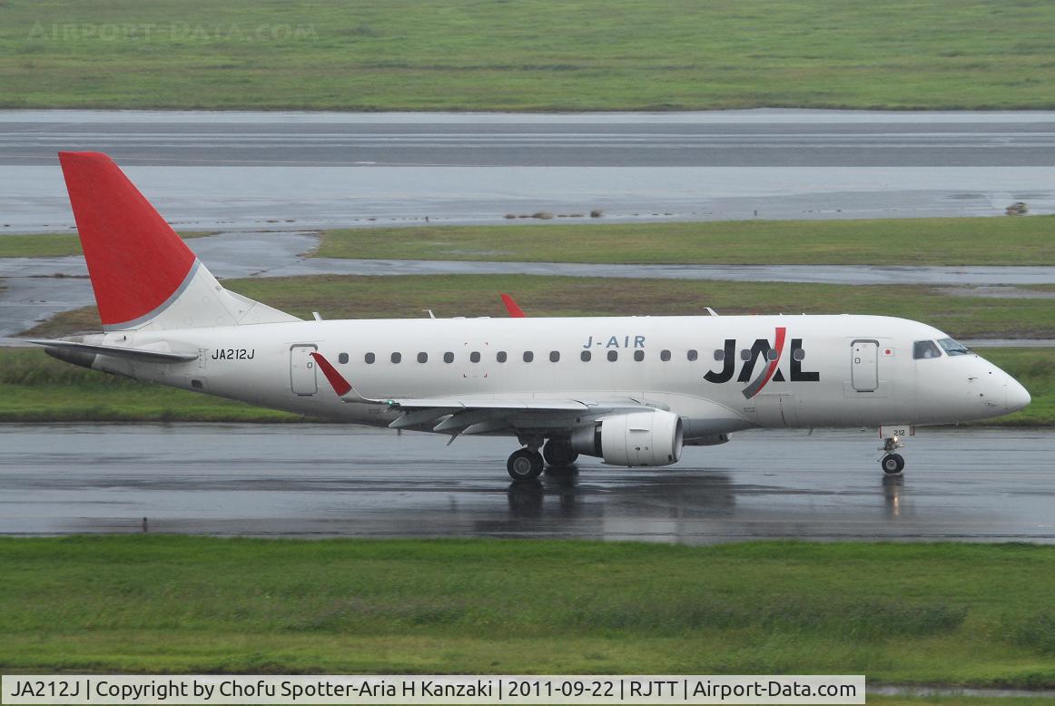 JA212J, 2009 Embraer 170ST (ERJ-170-100ST) C/N 17000268, NikonD200+TAMRON AF 200-500mm F/5-6.3 LD IF