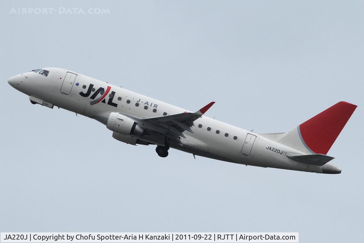 JA220J, 2011 Embraer 170-100STD 170STD C/N 17000322, NikonD200+TAMRON AF 200-500mm F/5-6.3 LD IF
