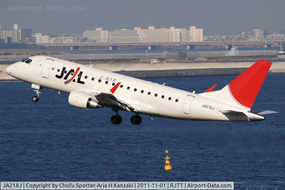 JA218J, 2010 Embraer 170ST (ERJ-170-100ST) C/N 17000314, NikonD200+TAMRON AF 200-500mm F/5-6.3 LD IF