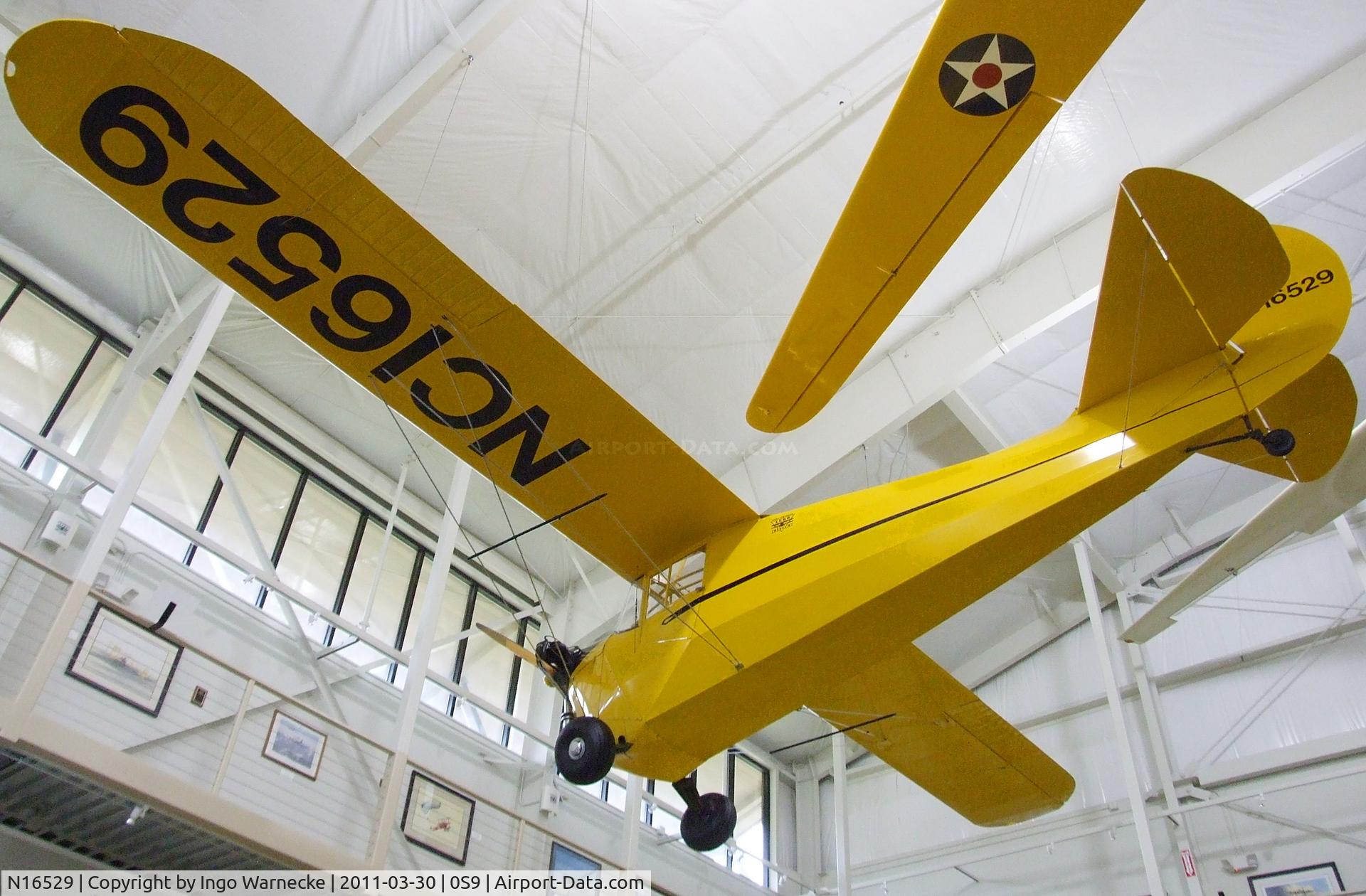 N16529, 1959 Aeronca C-3 C/N A-673, Aeronca C-3 at the Port Townsend Aero Museum, Port Townsend WA