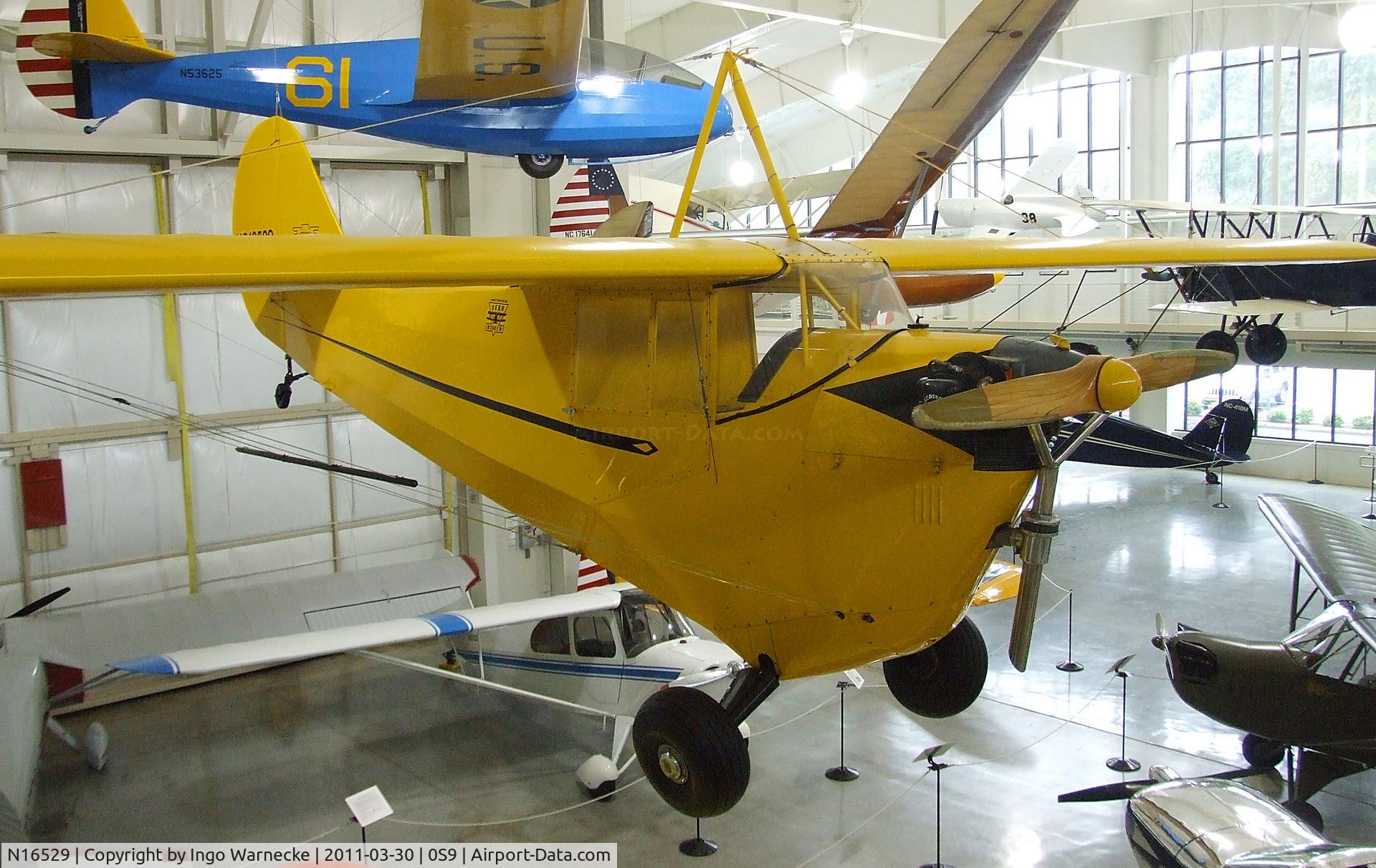 N16529, 1959 Aeronca C-3 C/N A-673, Aeronca C-3 at the Port Townsend Aero Museum, Port Townsend WA