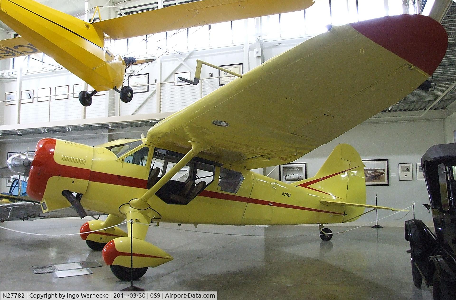 N27782, 1940 Stinson SR-10E Reliant C/N 5949, Stinson SR-10E Reliant at the Port Townsend Aero Museum, Port Townsend WA