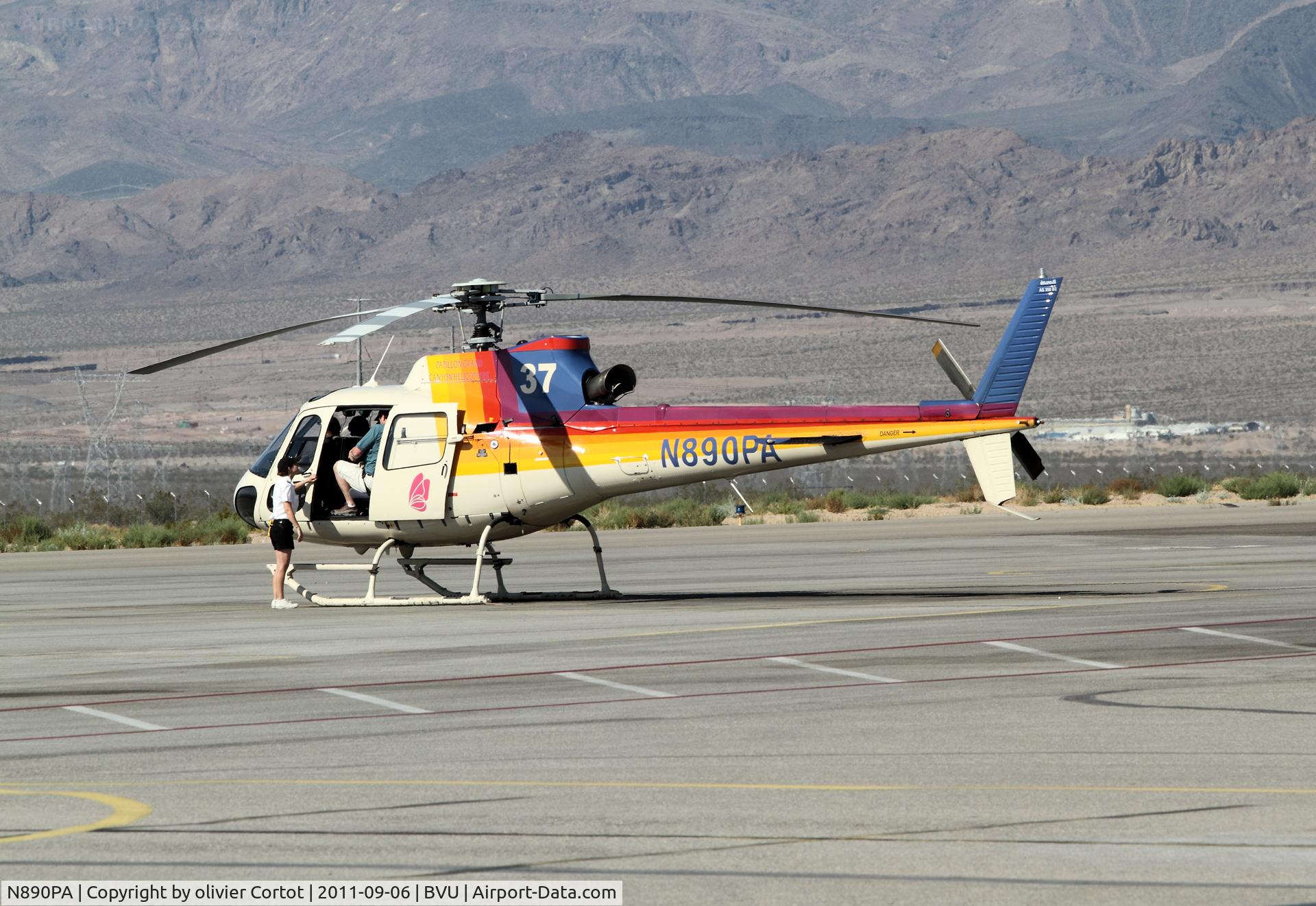 N890PA, 2008 Eurocopter AS-350B-2 Ecureuil Ecureuil C/N 4554, One of the last AS350B2 at Boulder city