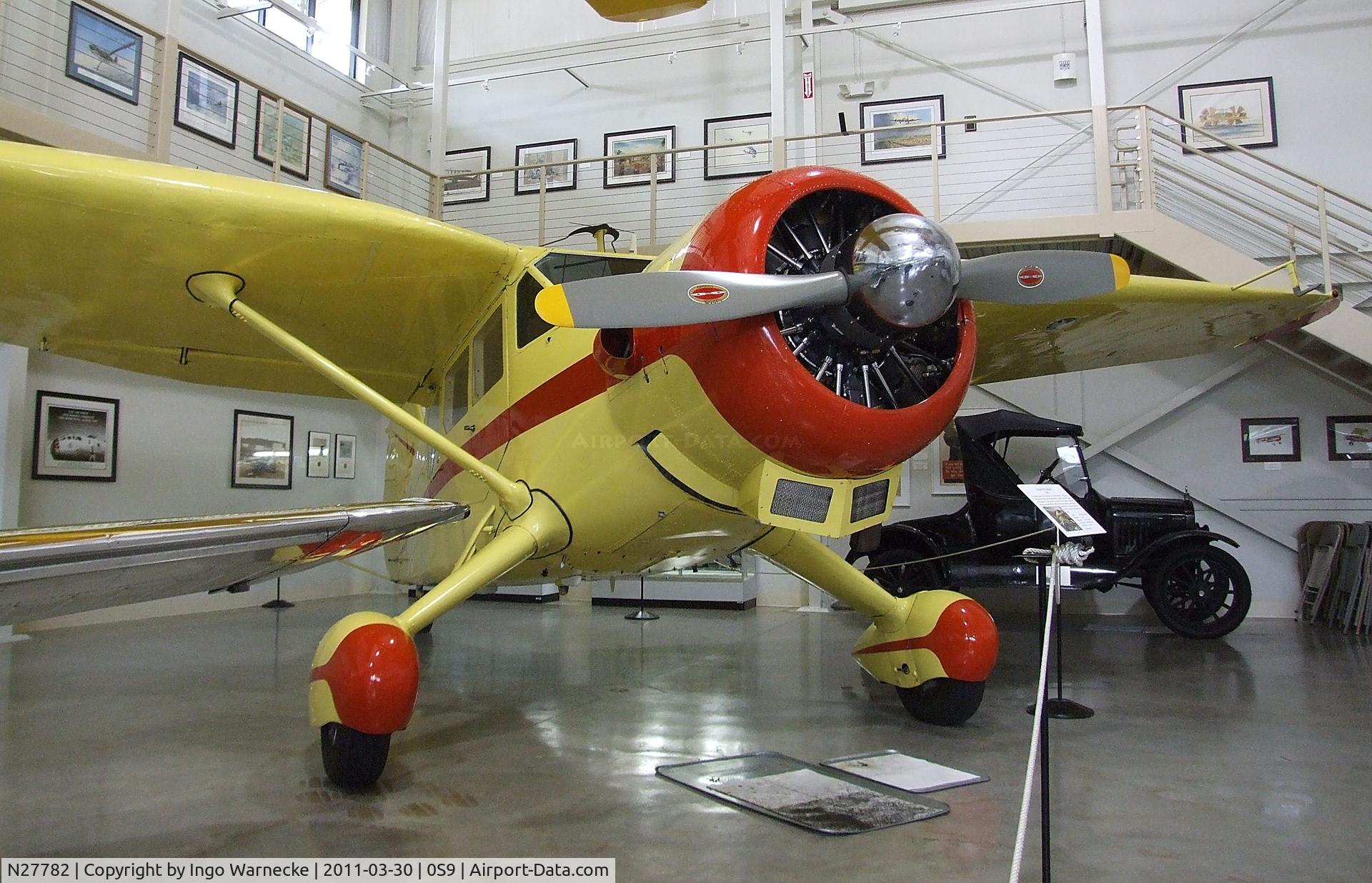 N27782, 1940 Stinson SR-10E Reliant C/N 5949, Stinson SR-10E Reliant at the Port Townsend Aero Museum, Port Townsend WA