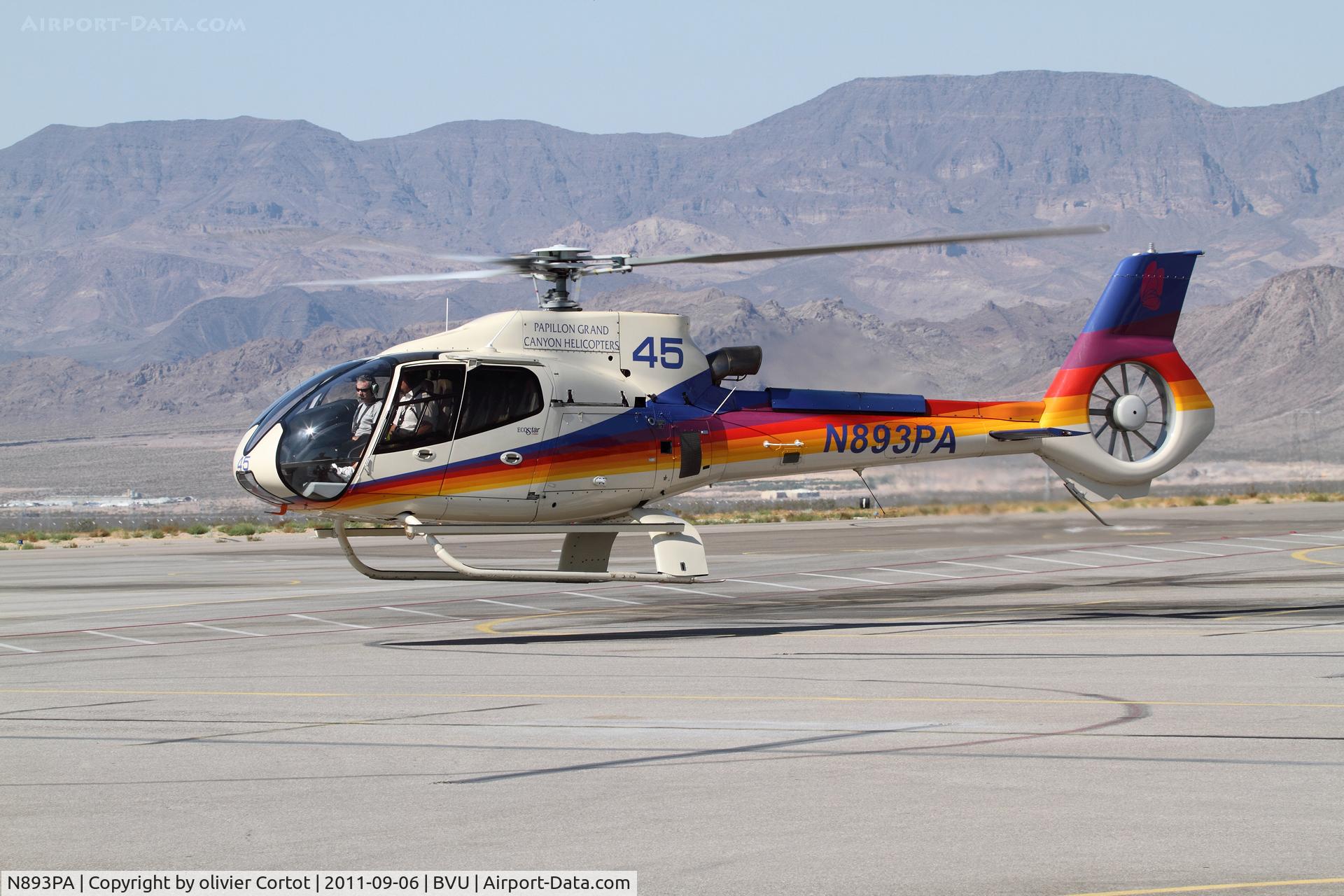 N893PA, Eurocopter EC-130B-4 (AS-350B-4) C/N 4679, Papillon helicopter fleet