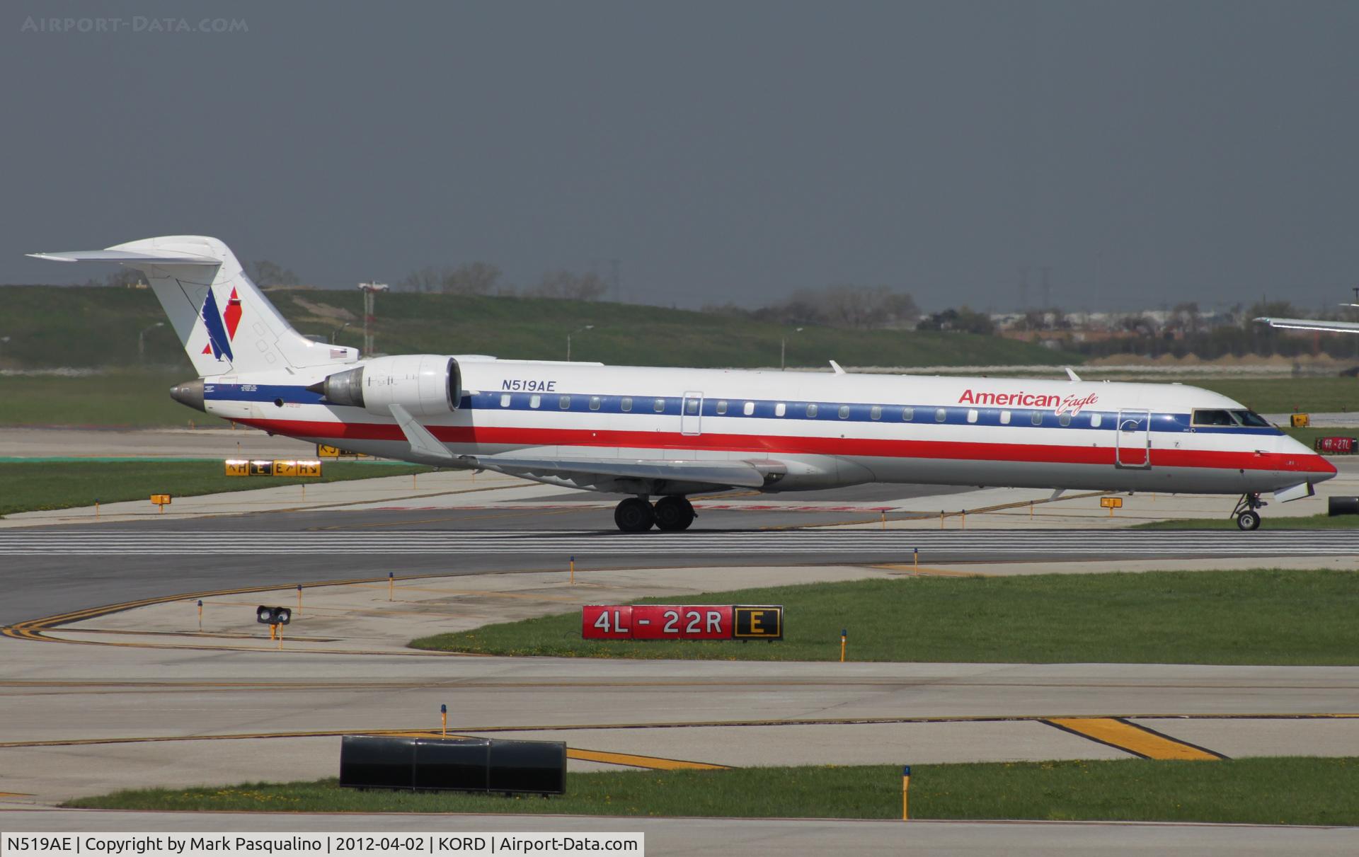 N519AE, 2003 Bombardier CRJ-701 (CL-600-2C10) Regional Jet C/N 10131, CL-600-2C10