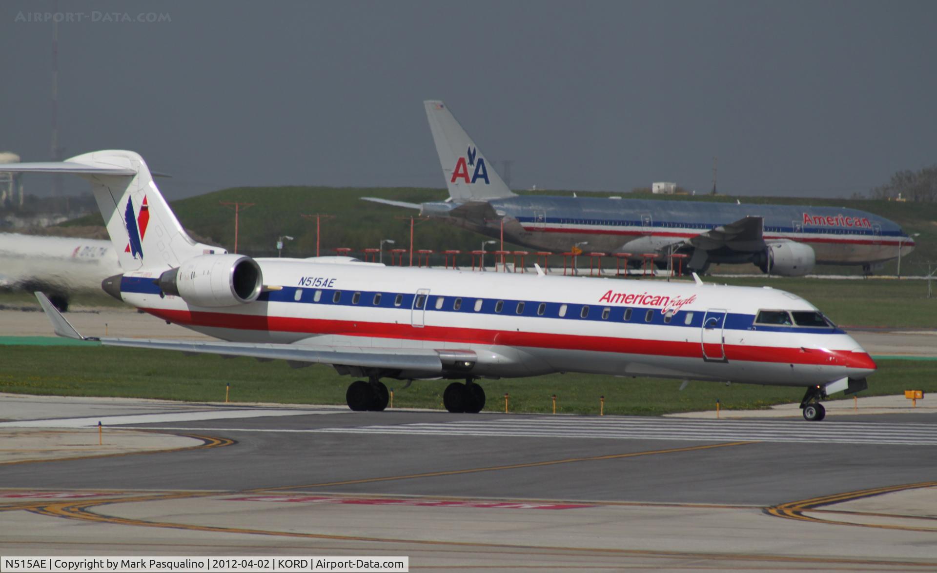 N515AE, 2003 Bombardier CRJ-701ER (CL-600-2C10) Regional Jet C/N 10121, CL-600-2C10