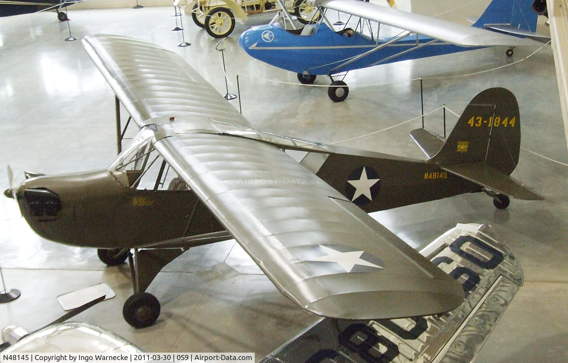 N48145, 1944 Aeronca 0-58B Grasshopper C/N 058B-7742, Aeronca O-58B 
