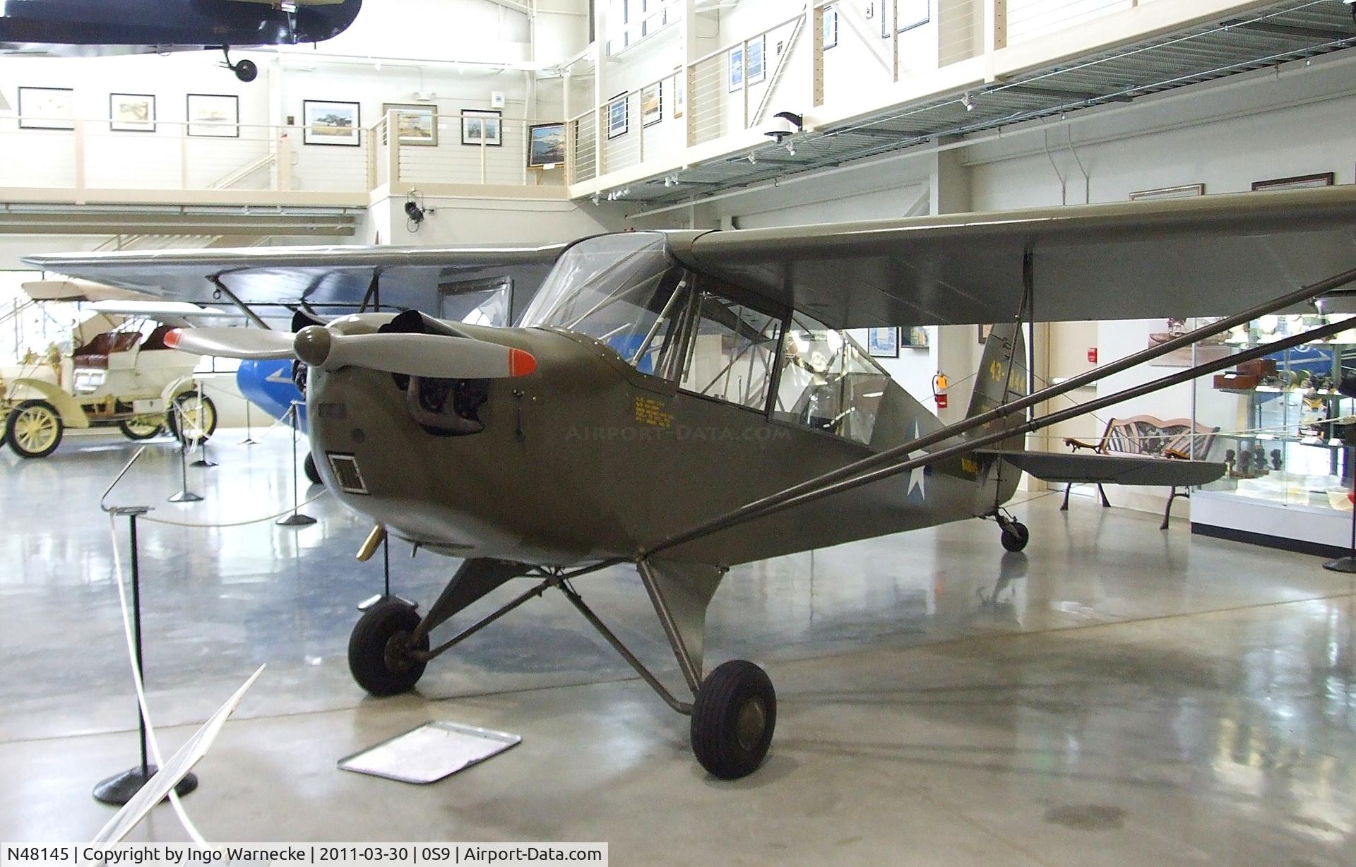N48145, 1944 Aeronca 0-58B Grasshopper C/N 058B-7742, Aeronca O-58B 