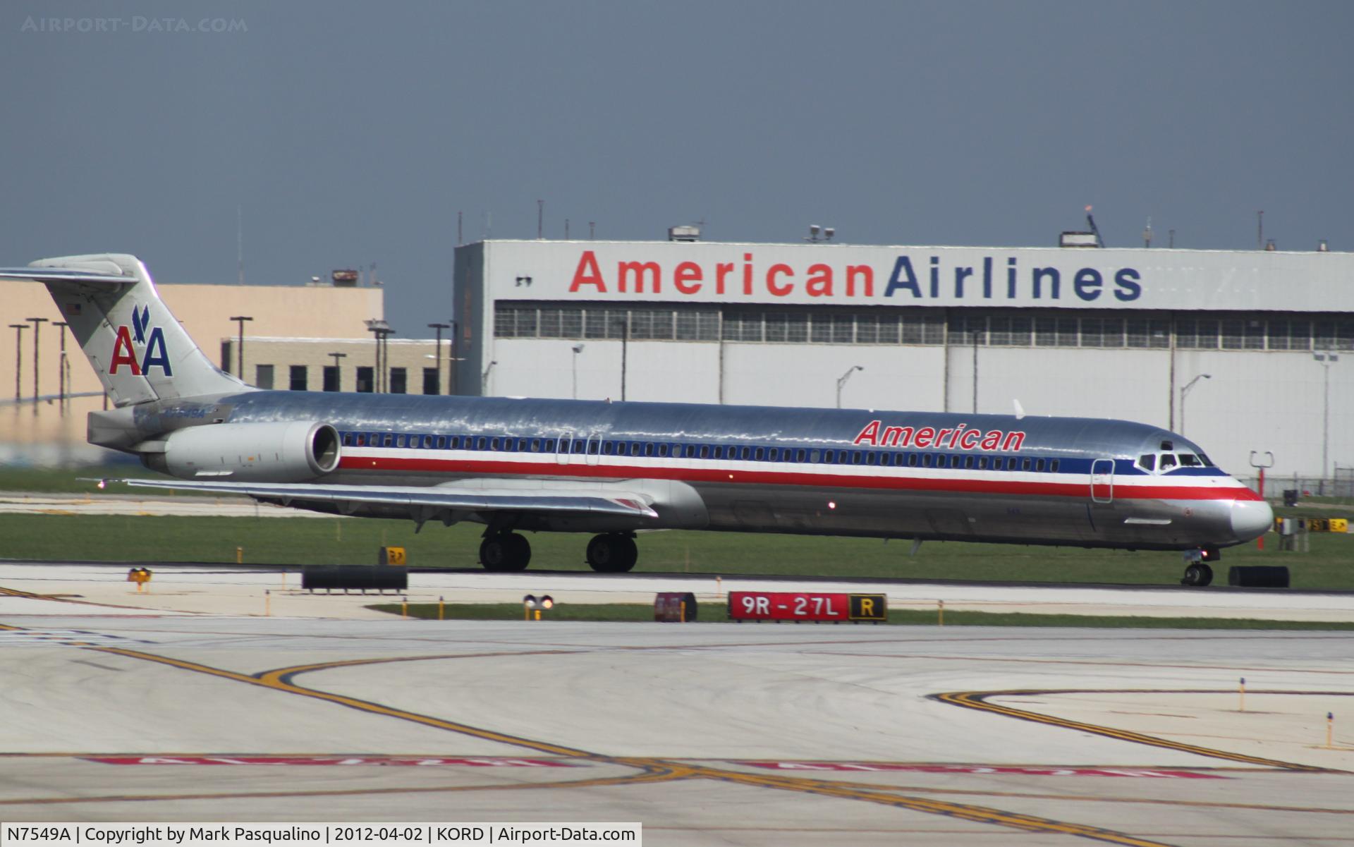 N7549A, 1991 McDonnell Douglas MD-82 (DC-9-82) C/N 53031, MD-82