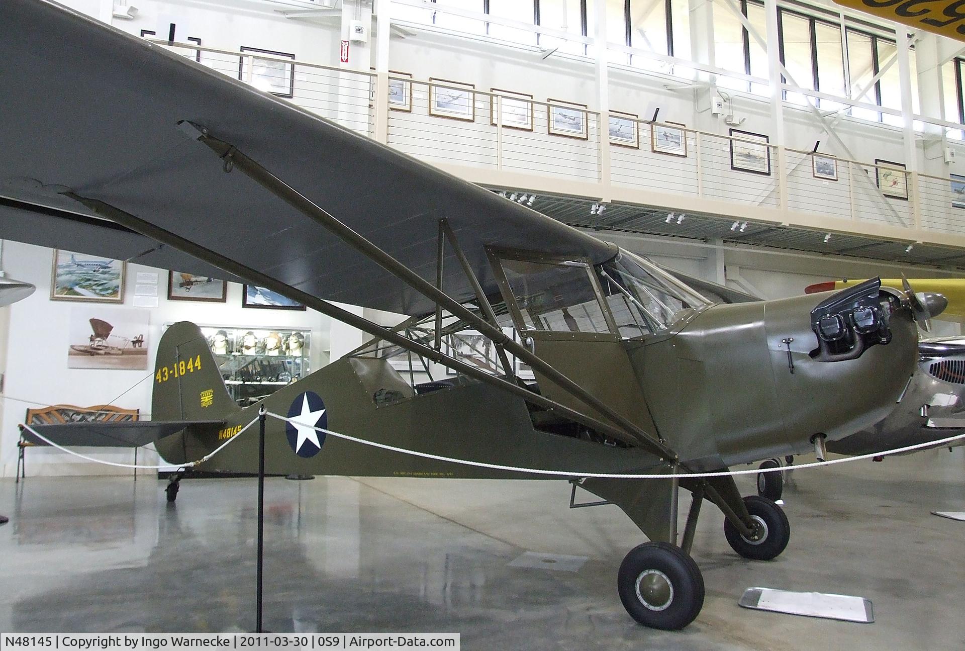 N48145, 1944 Aeronca 0-58B Grasshopper C/N 058B-7742, Aeronca O-58B 