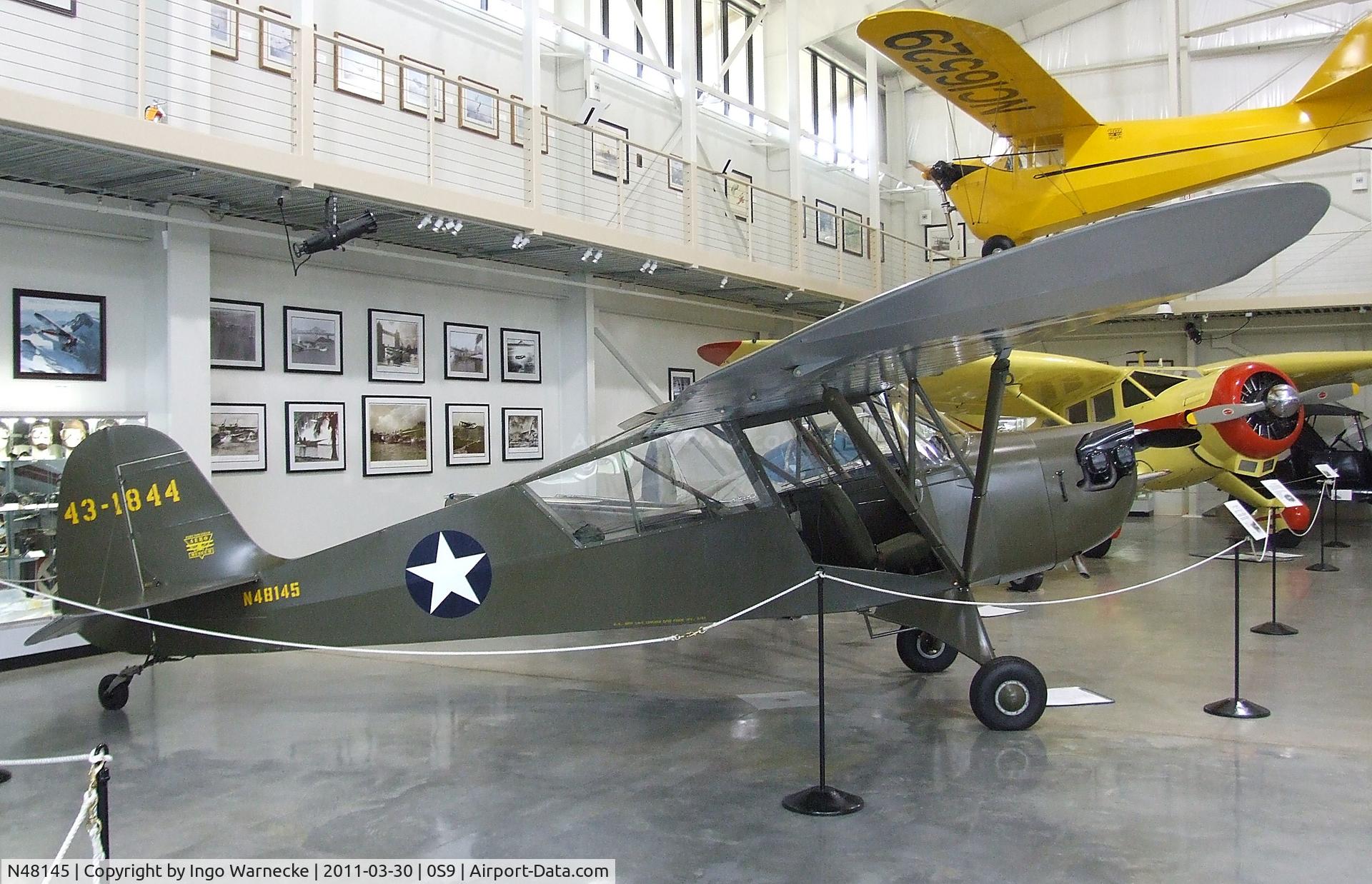 N48145, 1944 Aeronca 0-58B Grasshopper C/N 058B-7742, Aeronca O-58B 