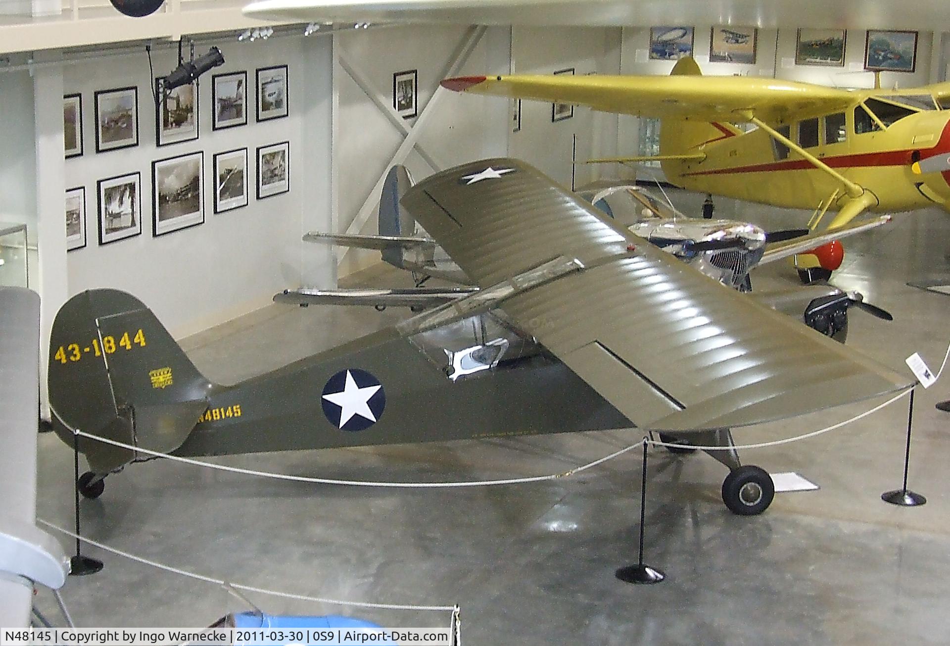 N48145, 1944 Aeronca 0-58B Grasshopper C/N 058B-7742, Aeronca O-58B 