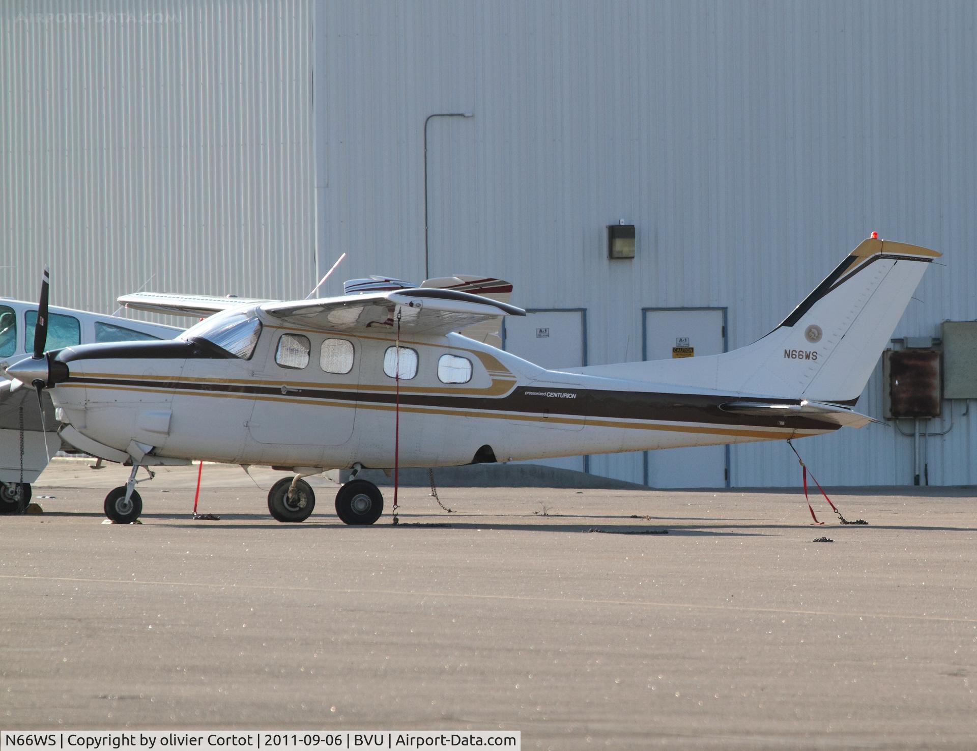 N66WS, 1979 Cessna P210N Pressurised Centurion C/N P210-00363, Boulder city airport