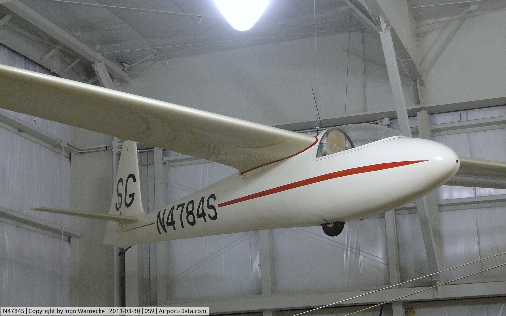 N4784S, 1965 Schleicher Ka-6E Rhonsegler C/N 4010, Schleicher Ka 6E Rhönsegler at the Port Townsend Aero Museum, Port Townsend WA