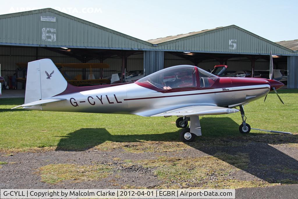 G-CYLL, 2006 Sequoia F-8L C/N PFA 100-14572, Falco F8L, Breighton Airfield's 2012 April Fools Fly-In.