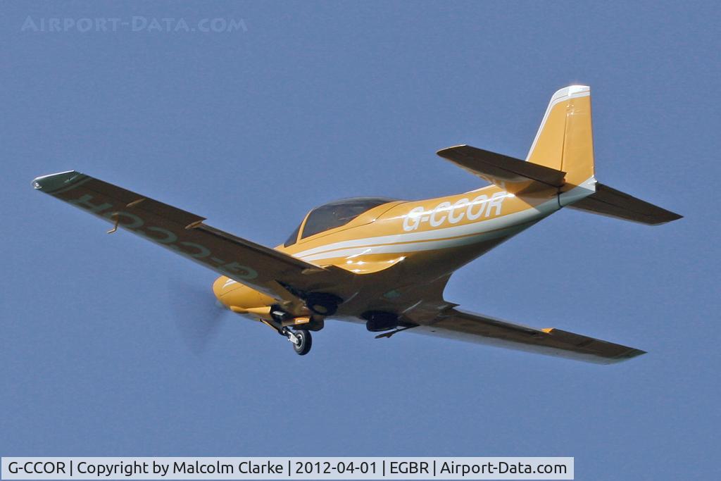 G-CCOR, 2005 Sequoia F8L Falco C/N PFA 100-10588, Falco F8L, Breighton Airfield's 2012 April Fools Fly-In.