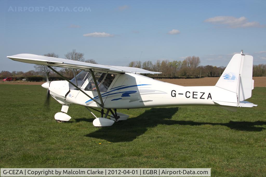 G-CEZA, 2007 Comco Ikarus C42 FB80 C/N 0711-6923, Ikarus C42 FB80, Breighton Airfield's 2012 April Fools Fly-In.