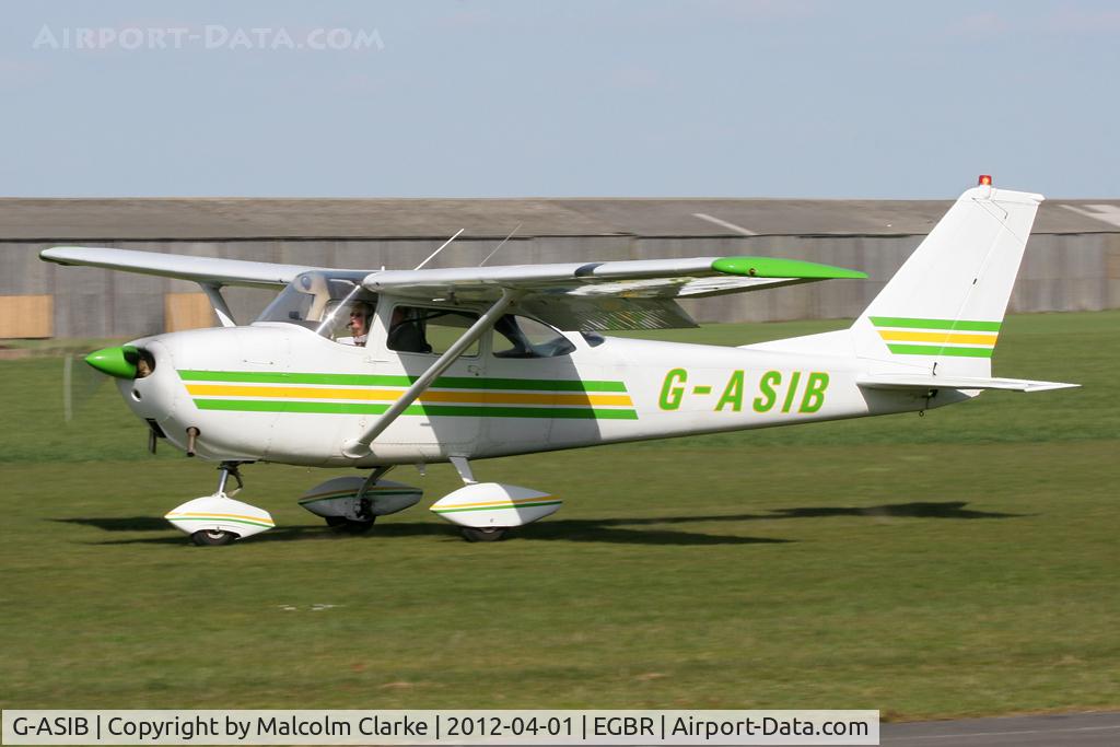 G-ASIB, 1963 Reims Cessna F172D C/N 0006, Reims F172D, Breighton Airfield's 2012 April Fools Fly-In.